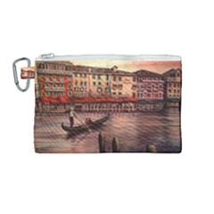 Venice Canvas Cosmetic Bag (medium) by ArtByThree