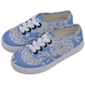 White Dahlias Kids  Classic Low Top Sneakers View2