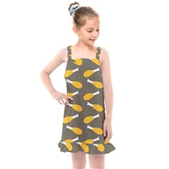 Turkey Drumstick Kids  Overall Dress by Alisyart