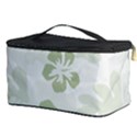 Hibiscus Green Pattern Plant Cosmetic Storage View3