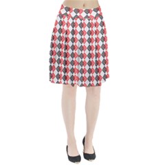 Backdrop Plaid Pleated Skirt