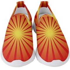 Sunburst Sun Kids  Slip On Sneakers by Alisyart