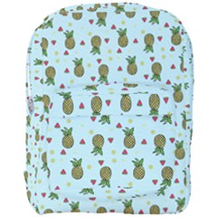Pineapple Watermelon Fruit Lime Full Print Backpack by Mariart