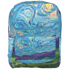 A Very Very Starry Night Full Print Backpack by arwwearableart