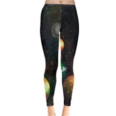 Galactic Inside Out Leggings by WensdaiAmbrose