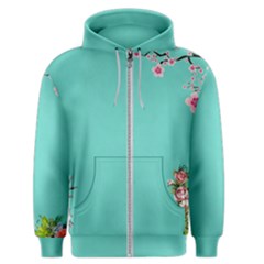 Come See The Cherry Trees Men s Zipper Hoodie by WensdaiAmbrose