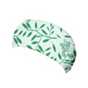 Leaves Foliage Green Wallpaper Yoga Headband View1