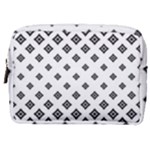 Black And White Tribal Make Up Pouch (Medium)