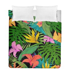 Tropical Adventure Duvet Cover Double Side (full/ Double Size) by retrotoomoderndesigns