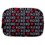 XO Valentines day pattern Make Up Pouch (Small)