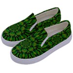 Love The Tulips In The Right Season Kids  Canvas Slip Ons
