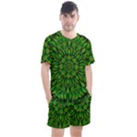 Love The Tulips In The Right Season Men s Mesh Tee and Shorts Set