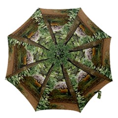 Garden Of The Phoenix Hook Handle Umbrellas (small) by Riverwoman
