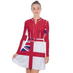 White Ensign Of Royal Navy Long Sleeve Panel Dress by abbeyz71