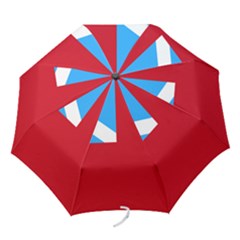 Scottish Red Ensign, Middle Ages-1707 Folding Umbrellas by abbeyz71
