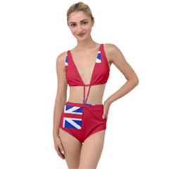British Red Ensign, 1707–1801 Tied Up Two Piece Swimsuit by abbeyz71