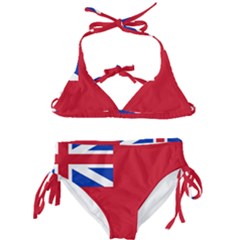 British Red Ensign, 1707–1801 Kids  Classic Bikini Set by abbeyz71