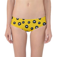 Totoro - Soot Sprites Pattern Classic Bikini Bottoms by Valentinaart