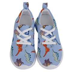 Dinosaurs - Baby Blue Running Shoes by WensdaiAmbrose