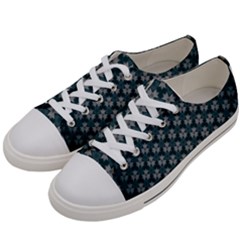 Texture Background Pattern Women s Low Top Canvas Sneakers