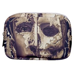 Creepy Photo Collage Artwork Make Up Pouch (small) by dflcprintsclothing
