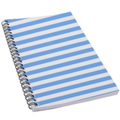Blue Stripes 5 5  X 8 5  Notebook by snowwhitegirl