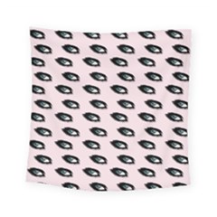 Eyes Pink Square Tapestry (small) by snowwhitegirl