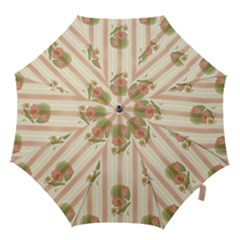 Lotus Flower Waterlily Wallpaper Hook Handle Umbrellas (small)