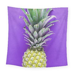 Pineapple Purple Square Tapestry (large)