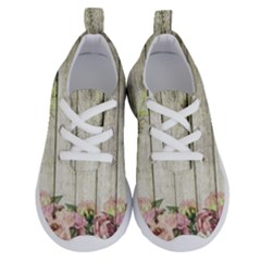 Floral Wood Wall Running Shoes by snowwhitegirl