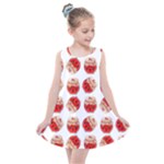 Kawaii Jam Jar Pattern Kids  Summer Dress