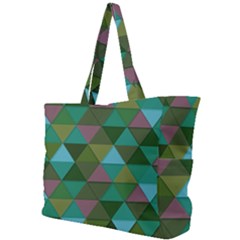 Green Geometric Simple Shoulder Bag by snowwhitegirl