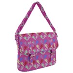 Colorful Cherubs Pink Buckle Messenger Bag