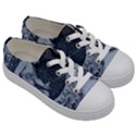 Victorian Angel With Shining Light Kids  Low Top Canvas Sneakers View3