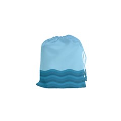 Making Waves Drawstring Pouch (xs) by WensdaiAmbrose