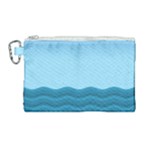 Making Waves Canvas Cosmetic Bag (Large)