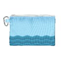 Making Waves Canvas Cosmetic Bag (Large) View1