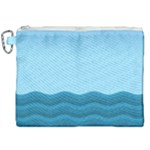 Making Waves Canvas Cosmetic Bag (XXL)