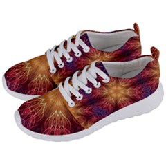Fractal Abstract Artistic Men s Lightweight Sports Shoes by Pakrebo