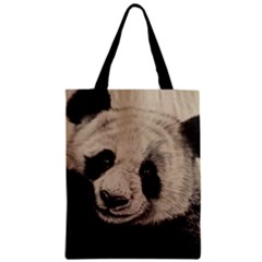 Giant Panda Classic Tote Bag by ArtByThree