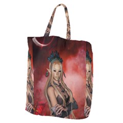 Wonderful Mythical Fairy Giant Grocery Tote by FantasyWorld7