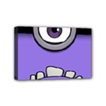 Evil Purple Mini Canvas 6  x 4  (Stretched)