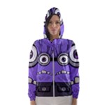 Evil Purple Hooded Windbreaker (Women)