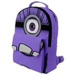 Evil Purple Flap Pocket Backpack (Small)