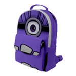 Evil Purple Flap Pocket Backpack (Large)