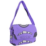 Evil Purple Courier Bag