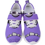 Evil Purple Women s Velcro Strap Shoes