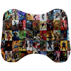 Comic Book Images Head Support Cushion by Sudhe