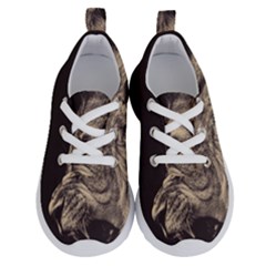 Angry Male Lion Running Shoes by Sudhe