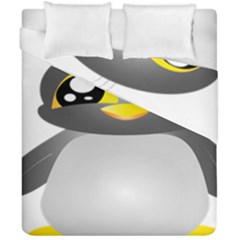 Cute Penguin Animal Duvet Cover Double Side (california King Size) by Sudhe